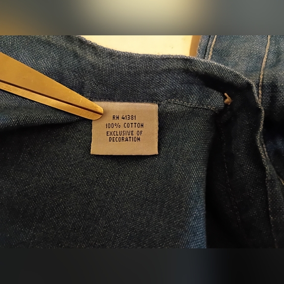 Ralph Lauren Mens Indigo Oxford  Casual Button Down Shirt Sz M - Picture 7 of 7